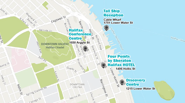 PSMW Halifax map